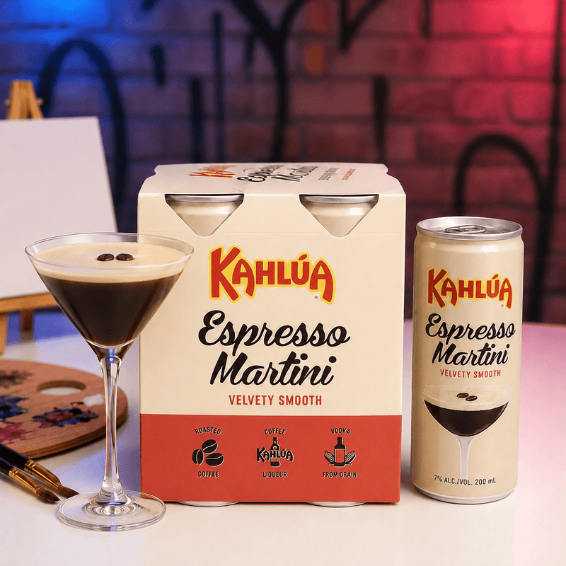 Paint & Sip At Home with Espresso Martinis | For 2 People | Free Shipping - Boxful Events