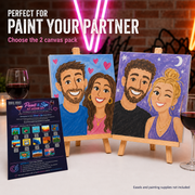 Paint & Sip Canvas Refill Pack | Free Shipping - Boxful Events