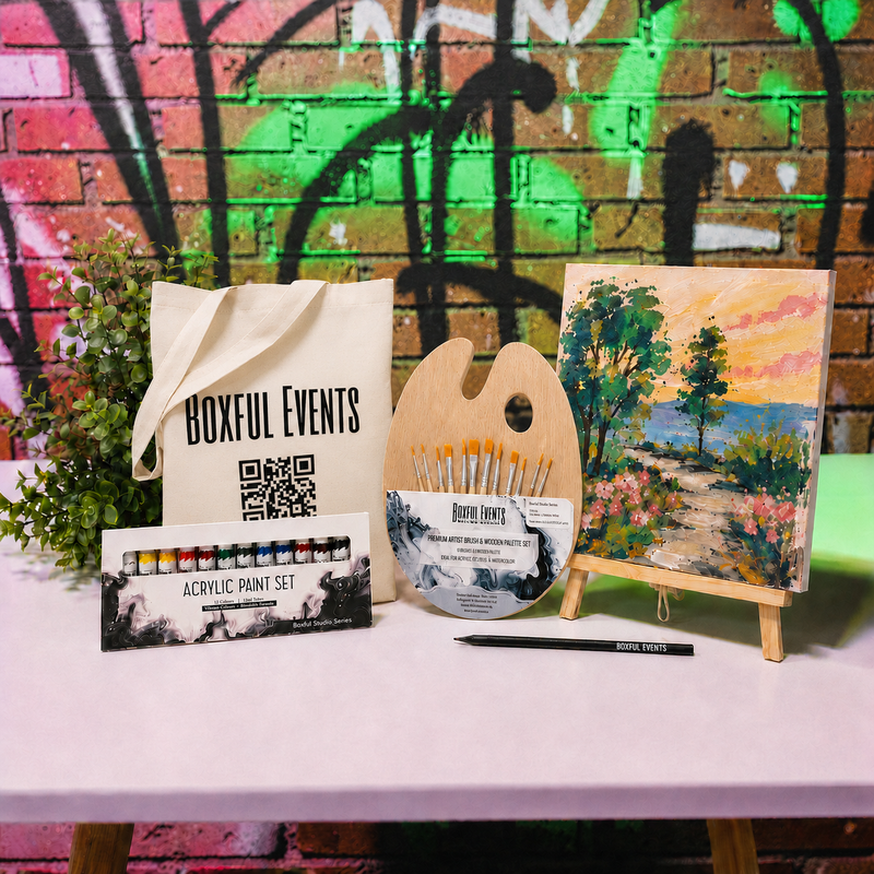 Paint the Moment Kit | Freestyle Painting Kit - Boxful Events