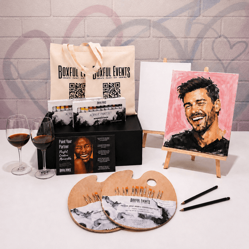Paint Your Partner Kit | For 2 People | Free Shipping - Boxful Events