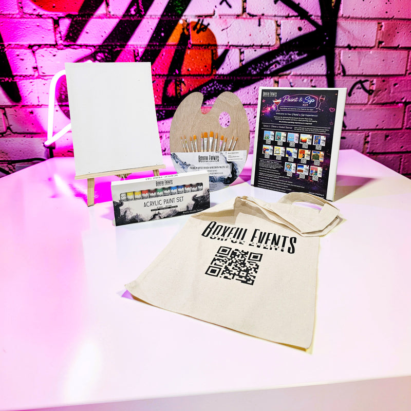 Paint & Sip Event Kits 🎨🍷