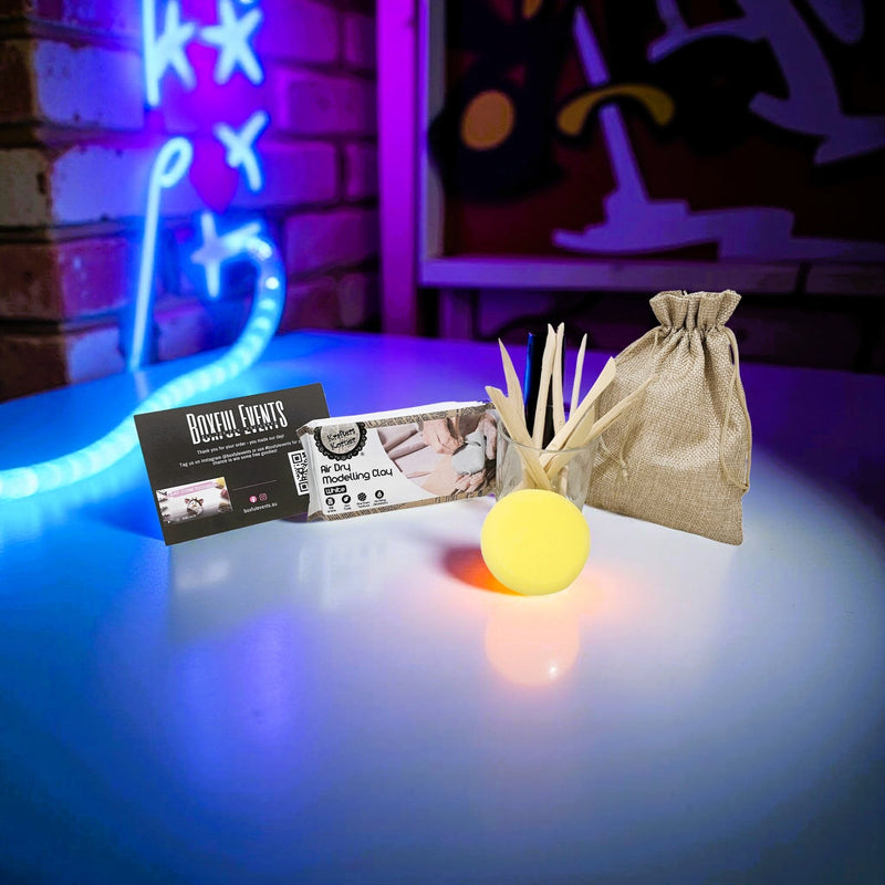 Pottery Kit with instructional tutorial (stream) | For 1 Person | Great Gift Idea! - Boxful Events