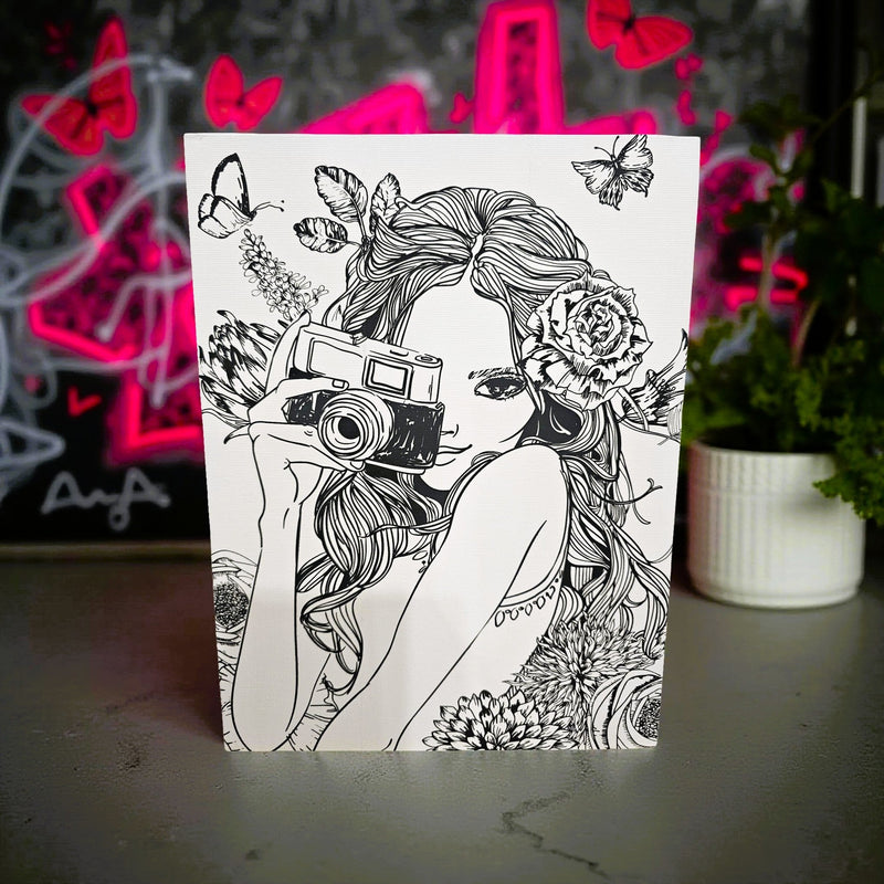 Printed Canvas Board | Pre - Printed Canvas Board - Boxful Events