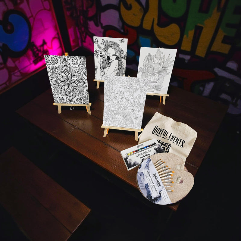 Printed Canvas Board | Pre-Printed Canvas Board