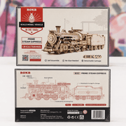 ROKR Prime Steam Express 3D Wooden Train Puzzle Kit | 308 Pieces - Boxful Events