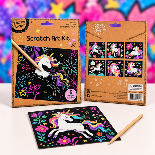 Scratch Art Activity Kit - Boxful Events