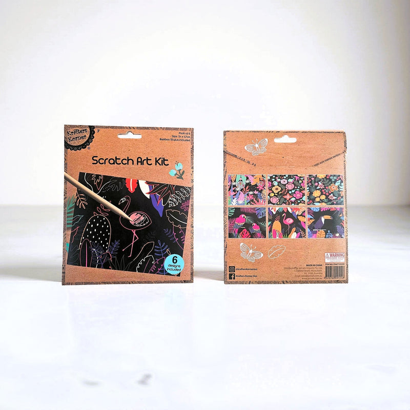 Scratch Art Activity Kit – 6 Designs for Screen - Free Creative Fun | Boxful Events - Boxful Events
