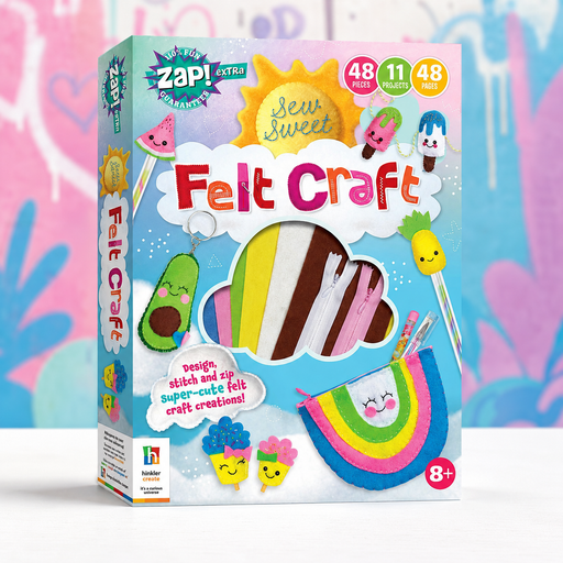 Sew Sweet Felt Craft Kit for Kids Ages 8+ | 11 Projects - Boxful Events