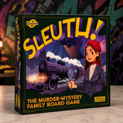 Sleuth! Murder Mystery Family Board Game - Boxful Events