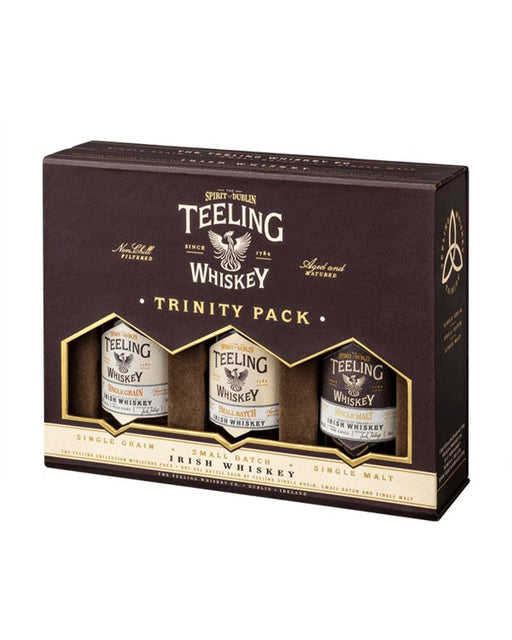 Teeling’s Trinity Gift Pack – Ireland's Most Awarded Whiskey - Boxful Events