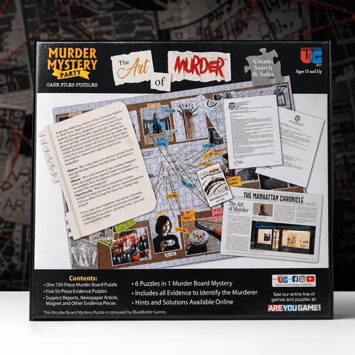 The Art of Murder – 6-in-1 Murder Mystery - Boxful Events