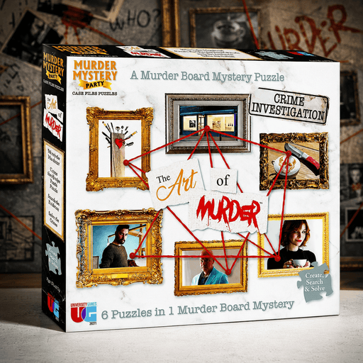 The Art of Murder – 6-in-1 Murder Mystery - Boxful Events