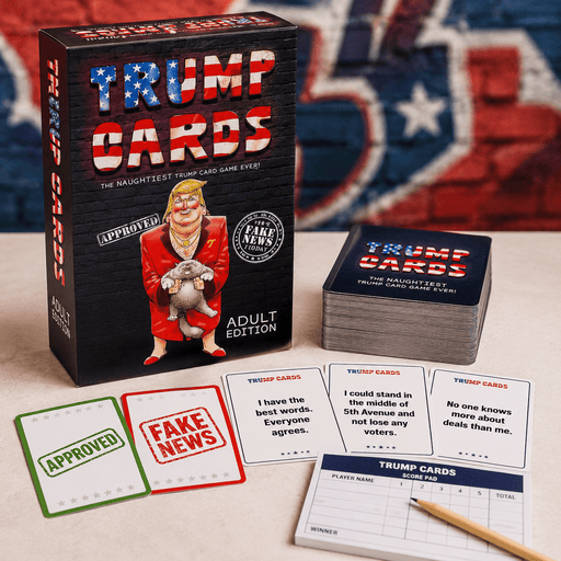 Trump Cards Adult Party Game – Fact or Fake News? - Boxful Events