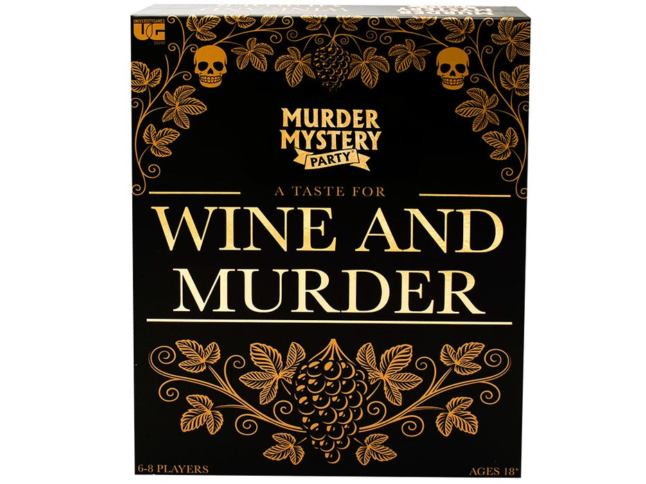 Murder Mystery Party: A taste for wine and murder | Unique Christmas Gift Idea