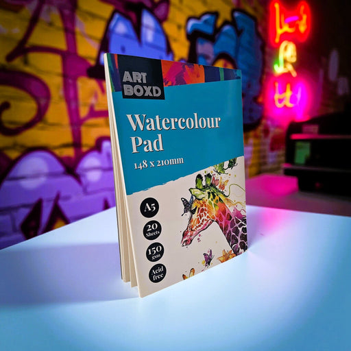 Watercolour Pad – A5 | 20 Sheets | Acid - Free Art Paper - Boxful Events