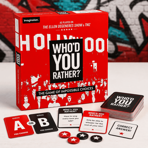 Who’d You Rather? Adult Party Game – Celebrity Guessing Game - Boxful Events
