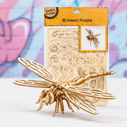 Wooden 3D Insect Puzzle Kit - Boxful Events
