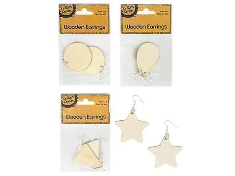 Wooden Earrings