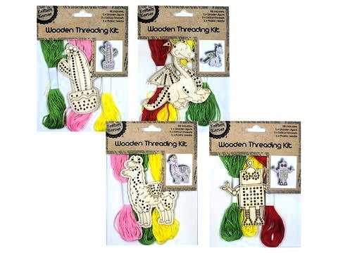 Kids Wooden Threading Kits | BoxfulEvents.au — Boxful Events