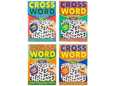 Brain Games Crossword Book: Crossword A5 size - Boxful Events
