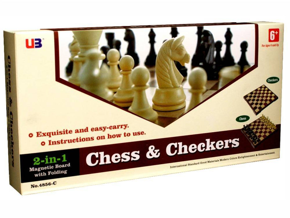 Chess & Checkers Set: Timeless Strategy Games - Boxful Events