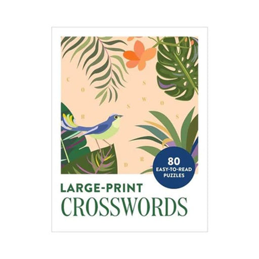 Crosswords Book (large print): perfect for seniors - Boxful Events
