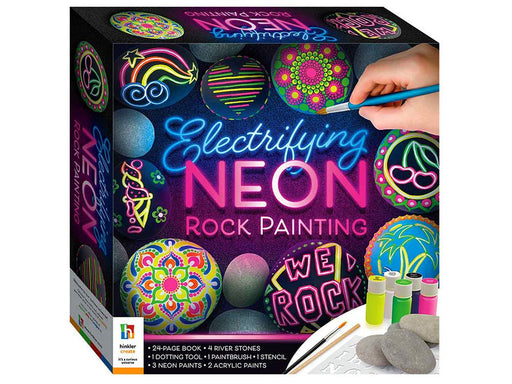 Electrifying Neon Rock Painting - Boxful Events