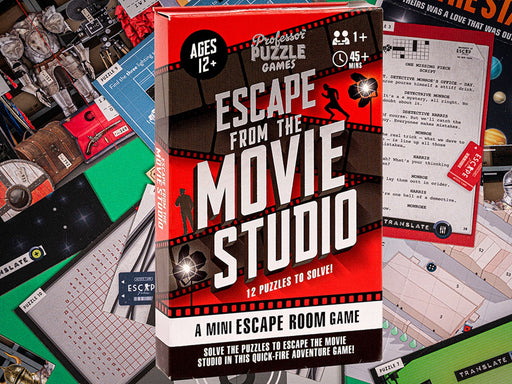 Escape Room Game: Escape from the Movie Studio - Boxful Events