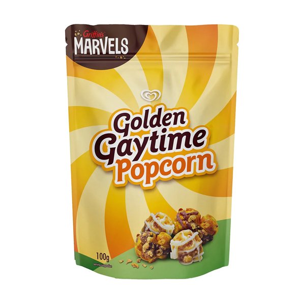 Golden Gaytime Popcorn 100g - Irresistible Gourmet Snack - Boxful Events