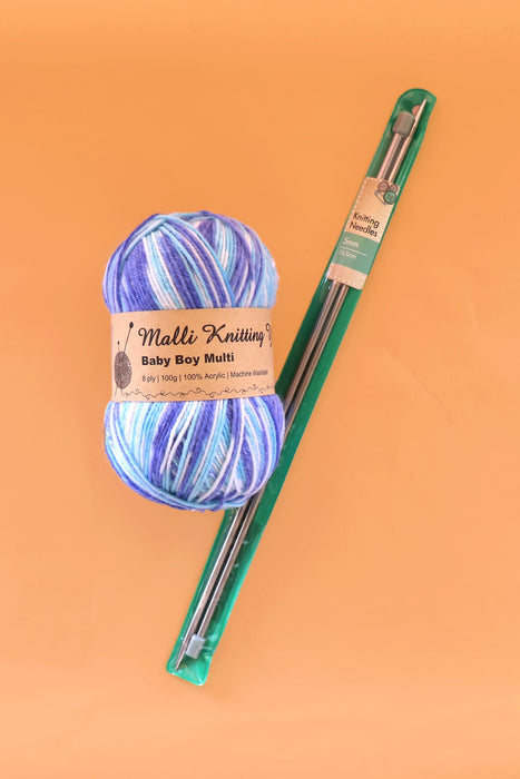 Knitting bliss: premium knitting needles and yarn pack - Boxful Events