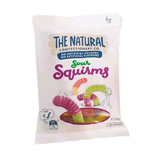 Lollies: Sour Squirms 220g - Tangy Delight - Boxful Events