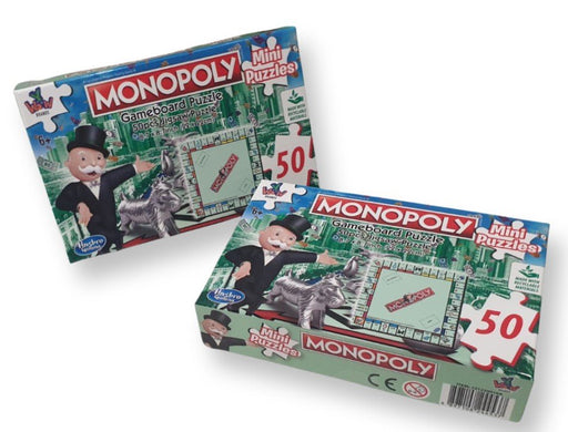Monopoly Mini Puzzle 50pcs: Fun and Challenging Puzzle Game - Boxful Events