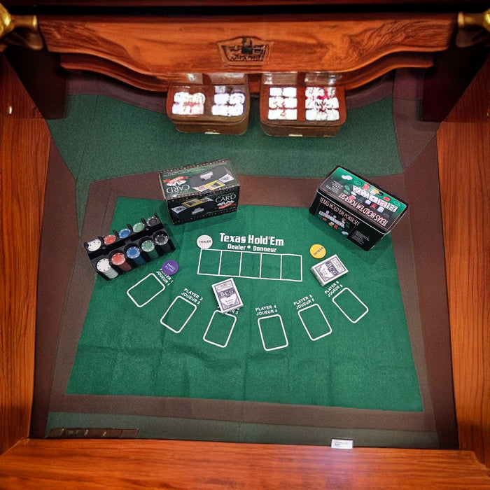 Poker Kit: Texas Hold-Em (with card shuffler) - Boxful Events