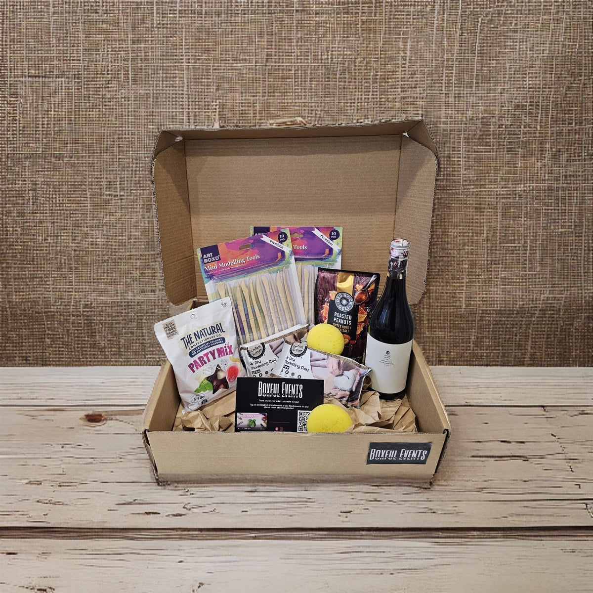 Pottery & Wine at Home Boxful Events