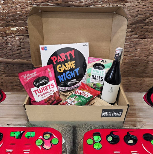 ULTIMATE BOARD GAME NIGHT WITH FRIENDS: THE PARTY PACK, WITH SNACKS AND WINE - Boxful Events