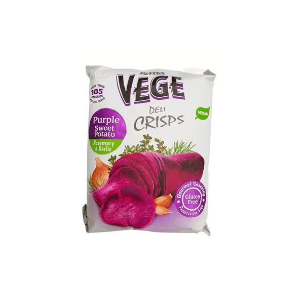 Vege Chips Deli Crisps Purple Sweet Potato 100g - Boxful Events